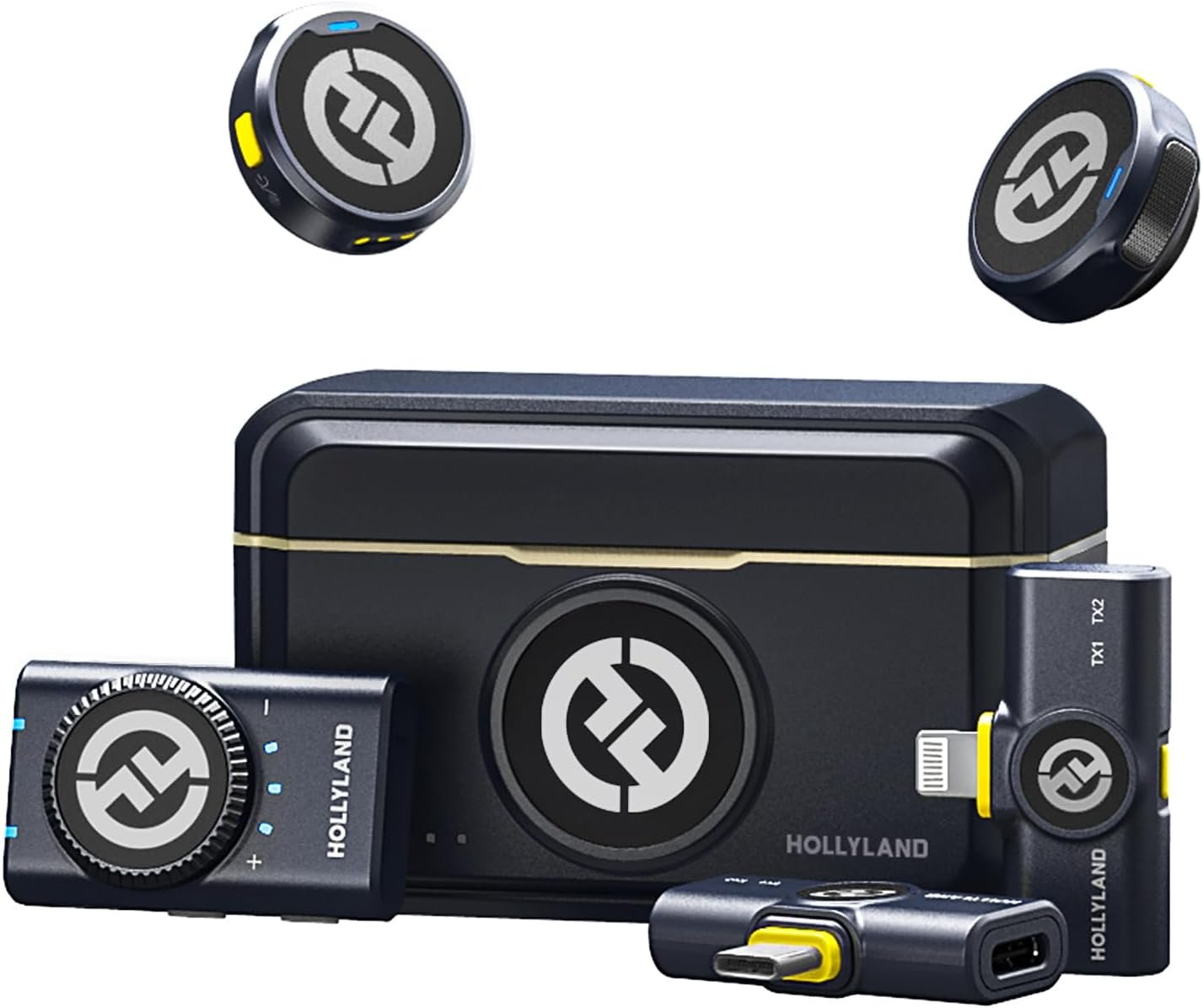 Hollyland Lark M2 Combo: O Microfone Sem Fio Ideal para Criadores de Conteúdo
