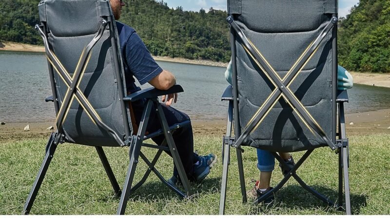 Cadeira de Campismo Timber Ridge: Conforto e Praticidade em Cada Aventura