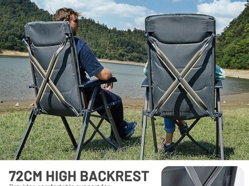 Cadeira de Campismo Timber Ridge: Conforto e Praticidade em Cada Aventura