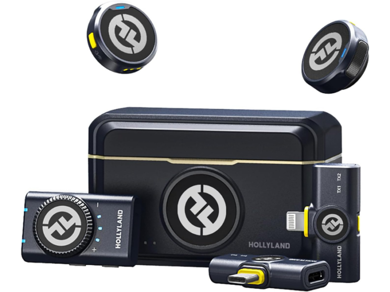 Hollyland Lark M2 Combo: O Microfone Sem Fio Ideal para Criadores de Conteúdo