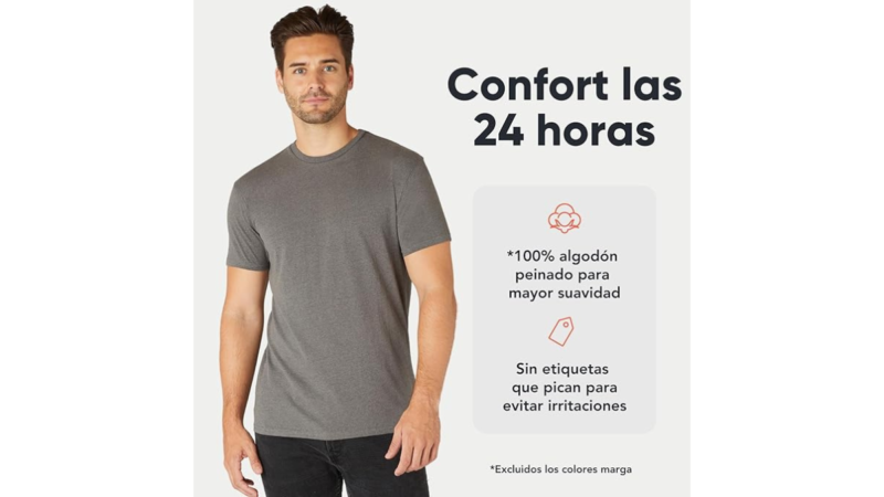 T-Shirt FM Londres: Conforto e Estilo em Pacotes de 3 ou 5 para Homens