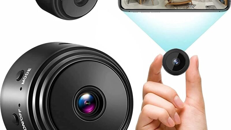 Mini Cámara de Seguridad WiFi 1080p: Tu Vigilante Discreto