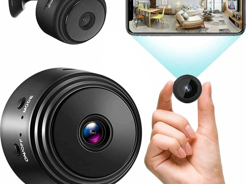 Mini Cámara de Seguridad WiFi 1080p: Tu Vigilante Discreto