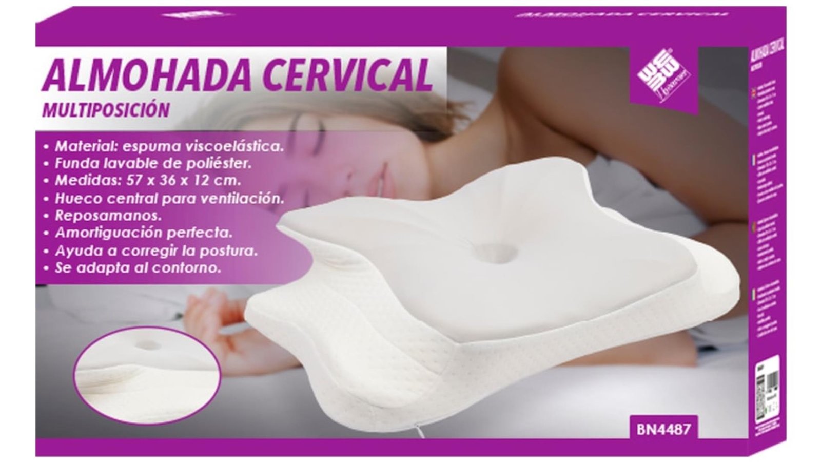 Travesseiro Cervical - Vista 1